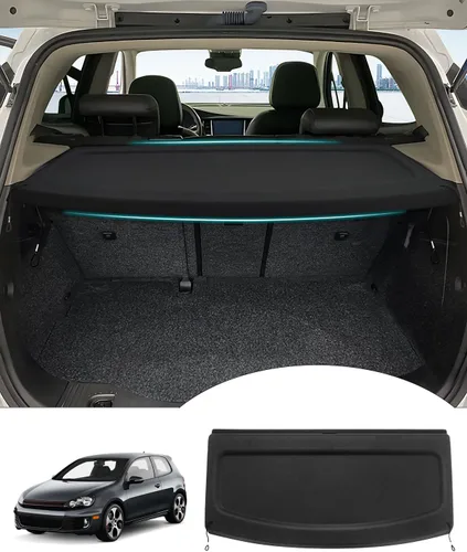 Vista 35 de Powerty Cubierta de carga para Volvo XC90 2016-2024 2025 Accesorios Cubierta de maletero retráctil Cubierta de blindaje de maletero Cubierta