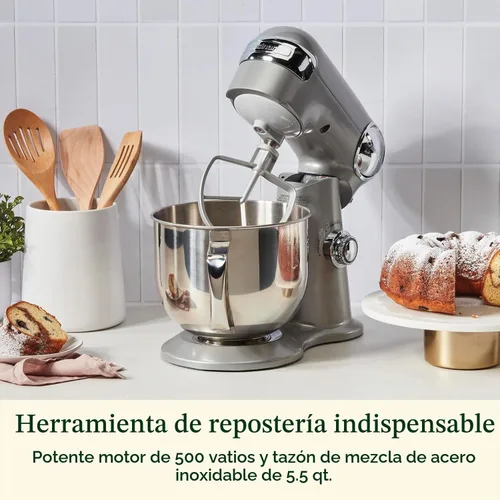 Vista 3 de CUISINART SM-50BCC Precision Master - Batidora de pie de 5.5 cuartos