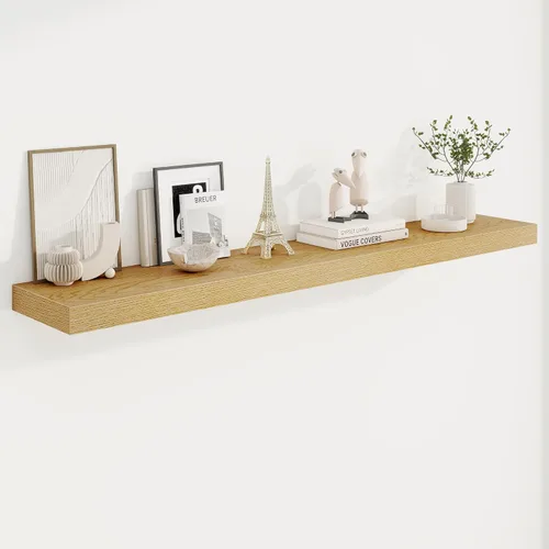 Vista 123 de Marsmiles Estantes flotantes cuadrados para pared, 8 pulgadas de ancho x 8 pulgadas de profundidad x 1.25 pulgadas de alto, paquete de 3 estantes