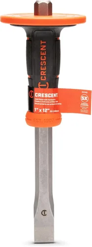 Vista 11 de Crescent Cincel de ladrillo de 3" x 8-1/2" con Hanguard - CBCH30H
