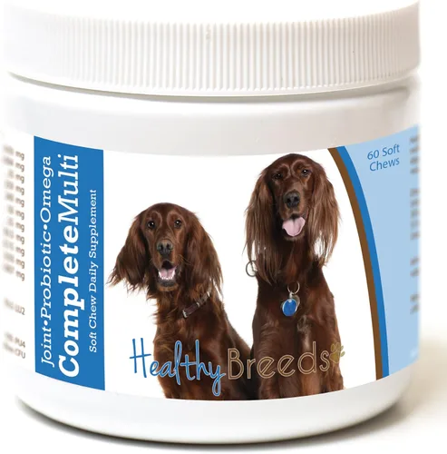Vista 178 de Healthy Breeds Affenpinscher todo en uno multivitamínico suave masticable 60