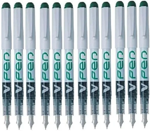 Vista 4 de Pilot Pluma estilográfica desechable V Pen - Negro