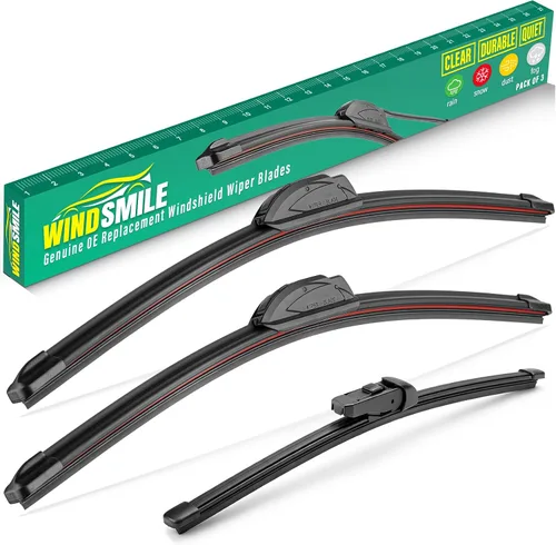 Vista 36 de 15" 15" 13" Juego de 3 limpiaparabrisas de repuesto para parabrisas para Jeep Wrangler 2007-2017 / Jeep Wrangler JK 2008-2018 limpiaparabrisas