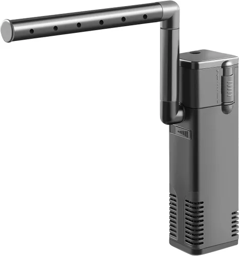 Vista 9 de FEDOUR Filtro interno sumergible para acuario, filtro con bomba de agua para peceras de hasta 35 galones (para 1-10 galones)