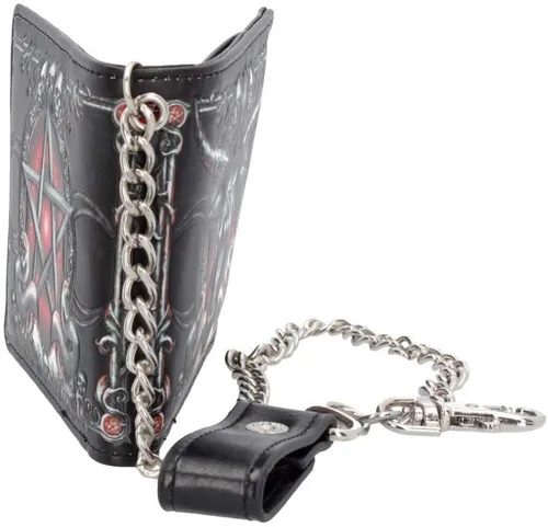 Vista 4 de Nemesis Now Baphomet Wallet negro talla única