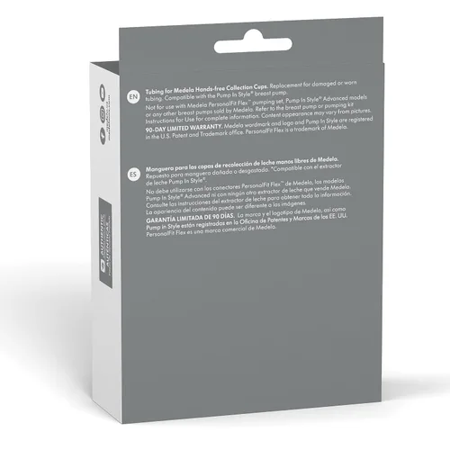 Vista 3 de Medela Tubo de repuesto, compatible con extractor de leche manos libres