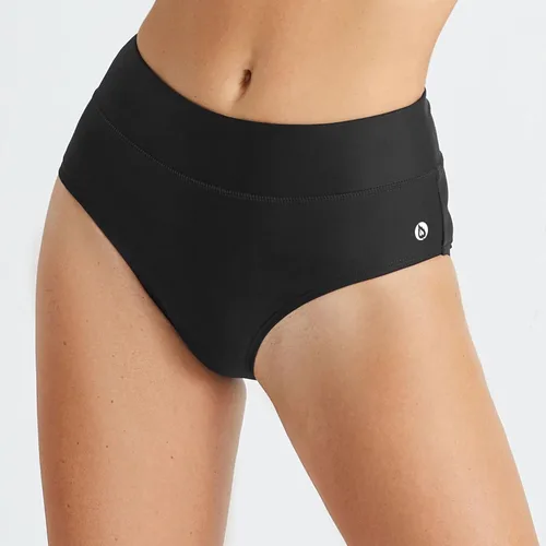 Vista 5 de BALEAF Parte inferior de bikini modesta para mujer cintura alta parte inferior de traje de baño de cobertura completa