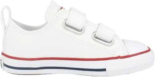 Vista 3 de Converse Chuck Taylor All Star 2v Tenis de cuero bajas para niños