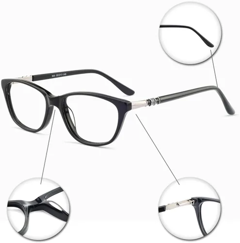 Vista 5 de OCCI CHIARI Blue light Eyeglasses Women Stylish Glasses Non Prescription Eyewear Frame