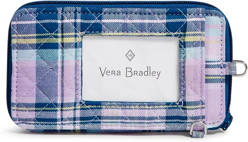 Vista 2 de Vera Bradley Cotton Smartphone Wristlet with RFID Protection