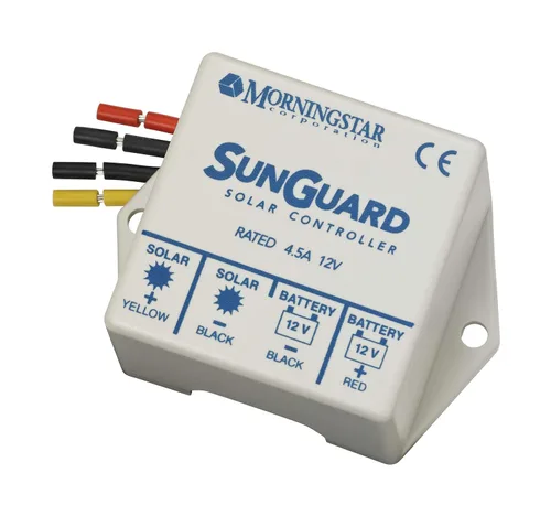 Vista 2 de Morningstar Sunguard 4.5A PWM Controlador de carga solar, regulador