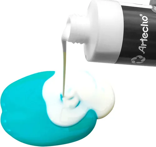 Vista 2 de Artecho Medio de Efectos de Vertimiento 8oz / 236ml, Medio Acrílica para Pintura Acrílica Medio acrílico, para pintura acrílica