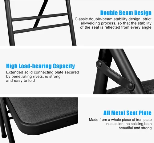 Vista 4 de INNOLIFE Foldable Backless Yoga Chair with Resistance Band for Abs & Core, Flexibility and Strength Training and Back Pain Relieving