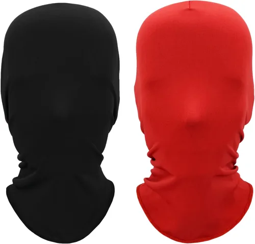 Vista 11 de 2 máscaras de cara completa para Halloween, elastano, cosplay, capucha, sin rostro, morph, unisex, para adultos, disfraz de fiesta