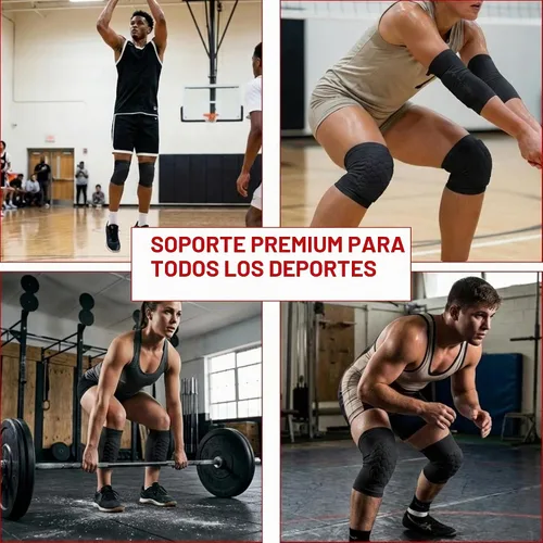 Vista 4 de McDavid Rodilleras con tecnología HEX de absorción de humedad para mujeres/hombres, protección para codos y espinillas, almohadillas Hex Negro