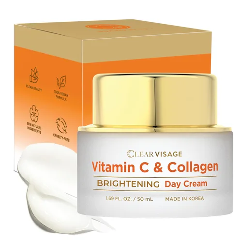 Vista 8 de Hidratante facial con colágeno y vitamina E, probado por dermatólogos, antienvejecimiento, cuidado de la piel coreano, hidrata, fortalece la barrera