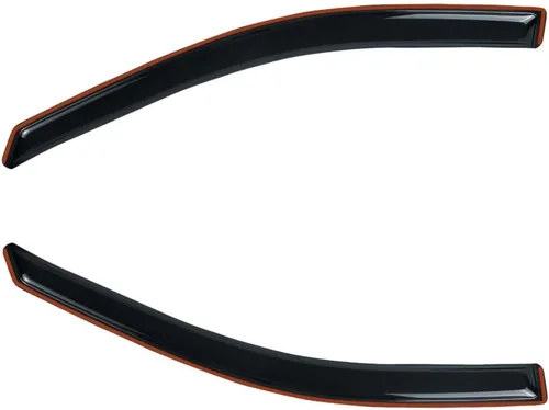 Vista 6 de Window Visor 4pcs Rain Deflector Guard Front Rear Side in Channel Mount Style Modified Acrylic Dark Smoke Tint for Chevy for Equinox 2010-2017