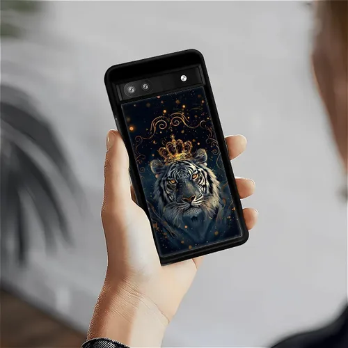 Vista 394 de Compatible con Google Pixel 4A 5G Mobile Case Creative Acrylic Panel trasero Silicona Protección Grip especialmente diseñado para Google Pixel 4A 5G