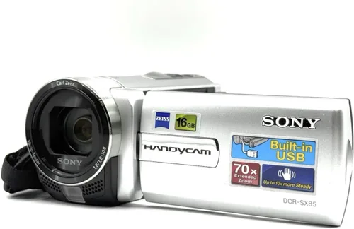Vista 2 de Sony DCR-SX85 Handycam Videocámara (Plata)