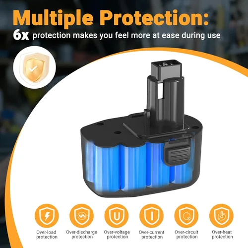 Vista 5 de Shentec Batería de 4.0Ah 14.4V compatible con Black & Decker PS140