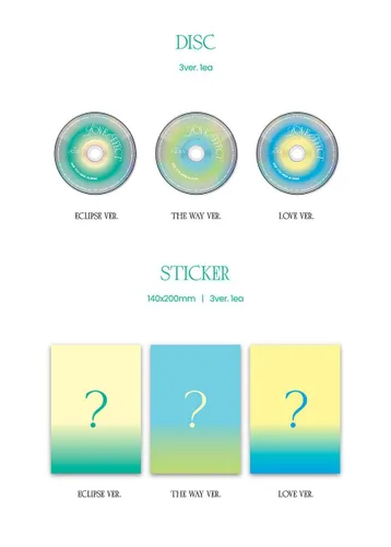 Vista 4 de ONF [LOVE EFFECT] 7º Mini álbum (ECLIPSE + THE WAY + LOVE - 3 Ver Set.) K-POP SELLADO