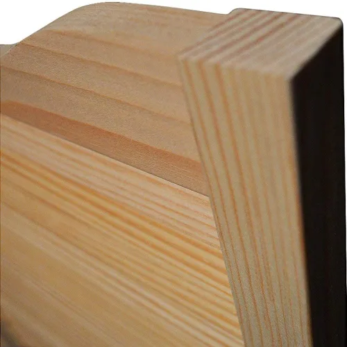 Vista 7 de Puertas batientes interiores prefabricadas, puertas batientes de madera de pino de 1-1/8 pulgadas de grosor, puertas de salón con bisagras, puerta