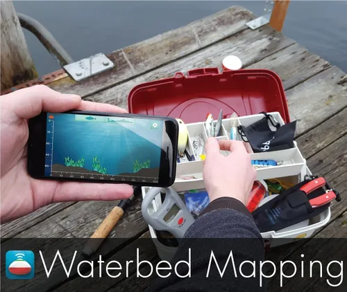 Vista 4 de Reelsonar iBobber - Buscador de peces inalámbrico portátil Bluetooth con medidor de profundidad, rango de profundidad de 41 metros, vida útil