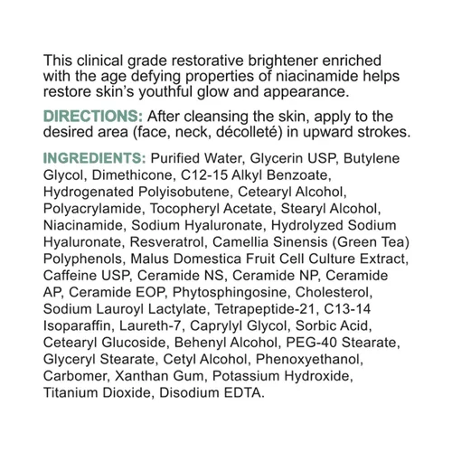Vista 7 de Replenix Age Restore - Hidratante facial iluminador con ácido hialurónico, niacinamida y ceramidas, crema facial sin aceite de grado médico