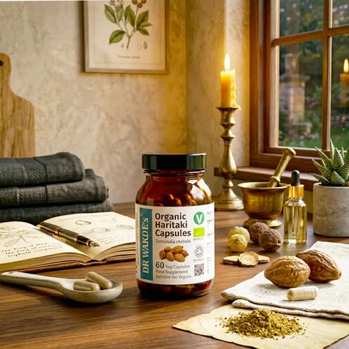 Vista 14 de DR WAKDE'S® Cápsulas Haritaki (Terminalia chebula/Hirda) I 100% Herbal I 60 Cápsulas Vegetales I Suplemento ayurvédico I Descuentos por cantidad I