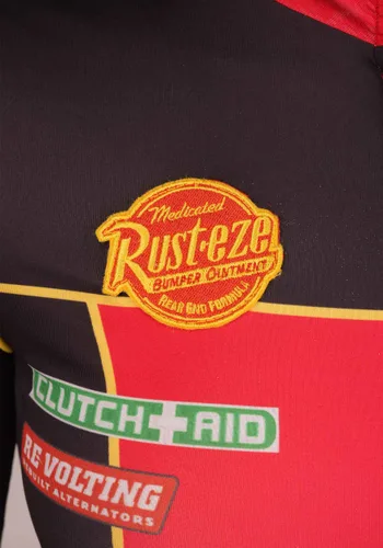 Vista 9 de Disfraz de Uniforme de Equipo de Boxes Disney y Pixar CARS para Mujer Multicolor