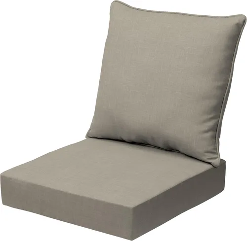 Vista 10 de Arden Outdoor Deep Seat Cushion Set, 24x24, Aqua