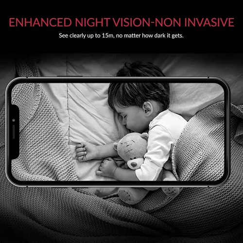 Vista 7 de YI Cámara de seguridad para el hogar Pro 2K 4PC con detección de IA blanco (White X4)