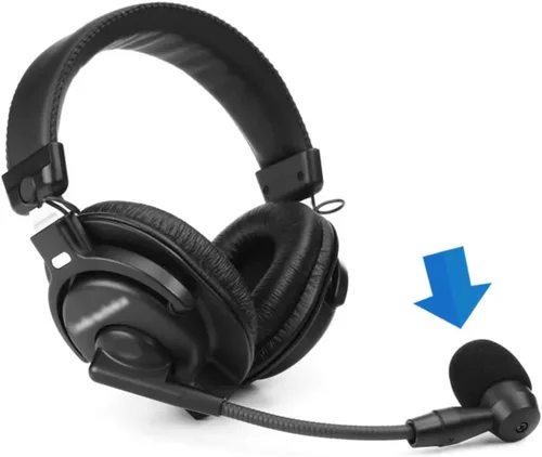 Vista 2 de LEFXMOPHY BPHS1 Parabrisas para Audio-Technica BPHS1 BPHS1-XF4 BPHS2 Micrófono Pop Filter Reemplazo Mic Foam Cover Paquete de 3 fundas