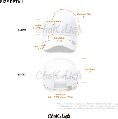 Vista 4 de Strip Club - Gorra de béisbol de algodón con visera precurvada, PC101