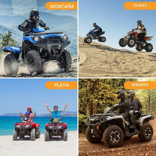 Vista 6 de NEVERLAND Cubierta para ATV Impermeable de Servicio Pesado Cubierta para Vehículo de 4 Ruedas Cubierta para Quad Resistente a Todas las Condiciones