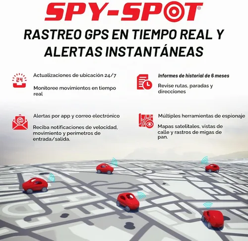 Vista 4 de SPY SPOT GL320MG 4G LTE Mini GPS Tracker con estuche magnético impermeable