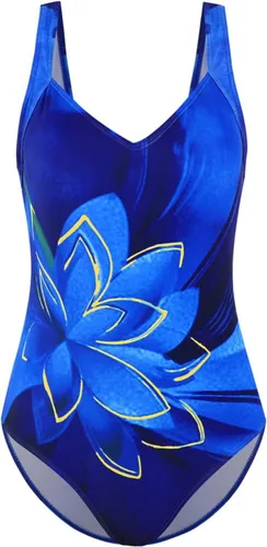 Vista 4 de SNKSDGM Womens Tie Back Solid One Piece Bathing Suit Tummy Control High Waist Swimwear Push Up Monokinis Swimsuits