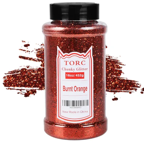 Vista 9 de TORC Brillantina gruesa negra de 4 onzas para manualidades de resina, tumblers, maquillaje cosmético, arte de uñas, decoración de festivales