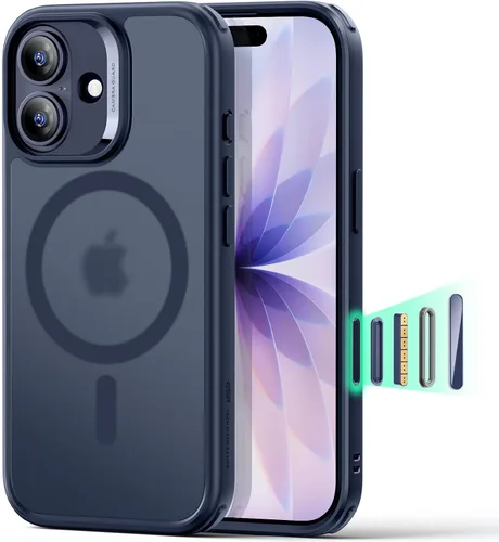 Vista 104 de ESR Funda para iPhone 14 Plus, compatible con MagSafe, protección de grado militar a prueba de golpes, resistente al amarillamiento, funda magnética