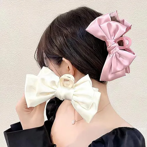 Vista 3 de Pinzas para el cabello de 5 pulgadas para mujeres y niñas con cabello largo y grueso, 5