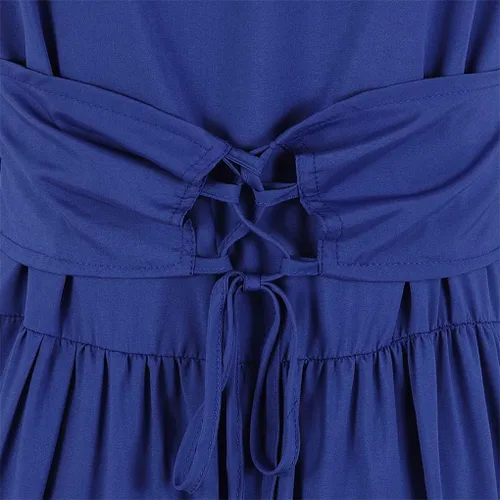 Vista 5 de Disfraz renacentista para mujer, conjunto de vestido irlandés medieval de talle alto y blusa bohemia gótica.
