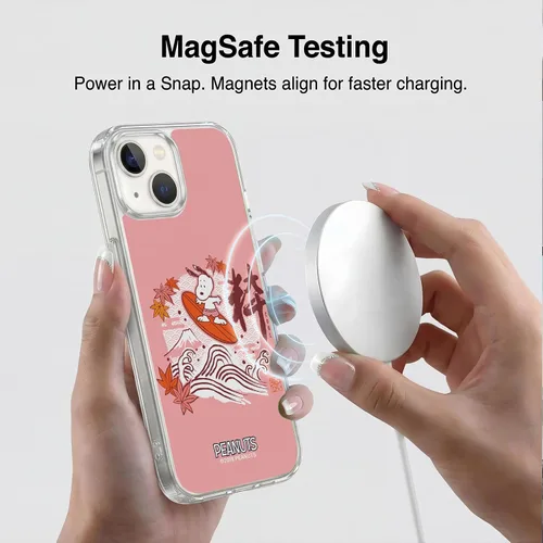 Vista 227 de Carcasa de gel para iPhone 7 Plus/iPhone 8 Plus, diseño de Snoopy Oriental de Peanuts, Badges