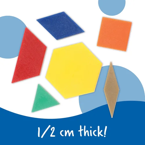 Vista 7 de Learning Resources. bloques plásticos con patrones (juego de 250)