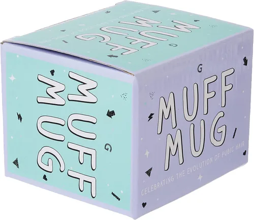 Vista 3 de Gift Republic Taza Muff – Novedad divertida broma adulto taza Bush descripción regalo para él/ella – Calidad en caja de cumpleaños
