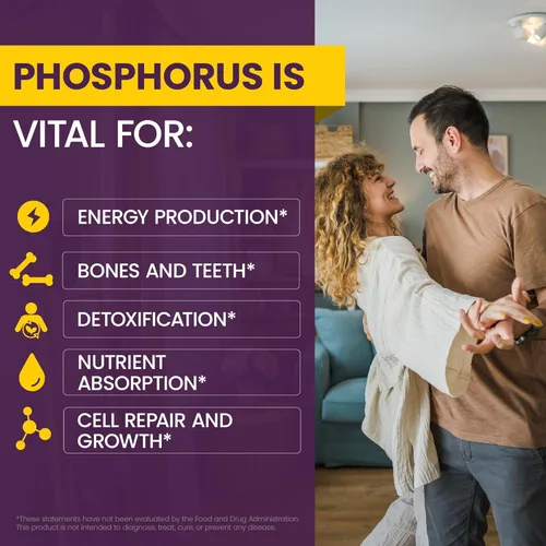 Vista 3 de WellnessOne Suplementos de fósforo iónico, líquido de fósforo de ácido ortofosfórico para dientes, salud ósea y apoyo energético, sin OMG, vegano