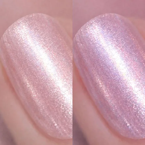 Vista 3 de Nails Inc 45 Second Speedy Gloss Main Character Moment - Esmalte de uñas dúo, secado rápido, secado rápido y rápido, alto brillo, purpurina e