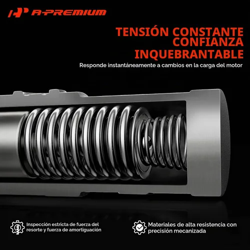 Vista 6 de A-Premium Kit de cadena de distribución del motor con tensor - compatible con SOHC, 6Cyl 3.7L - Compatible con Dodge, Ram, Jeep y Mitsubishi