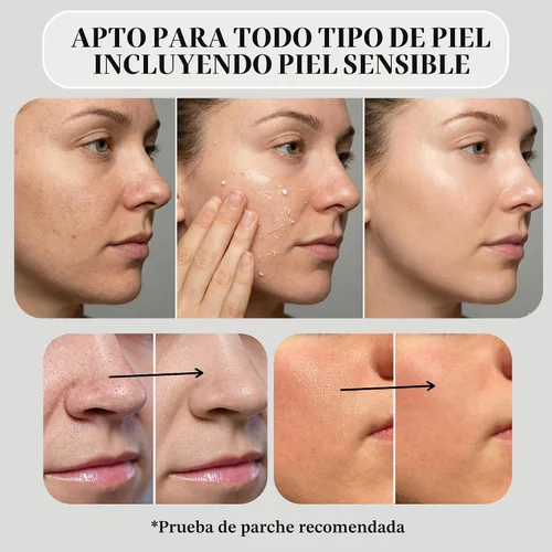 Vista 2 de Peeling facial Vivo per Lei, Paquete de 1, Blanco