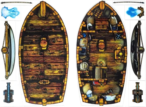 Vista 5 de Arcknight Boats - Objetos de rol, 30 piezas Barcos