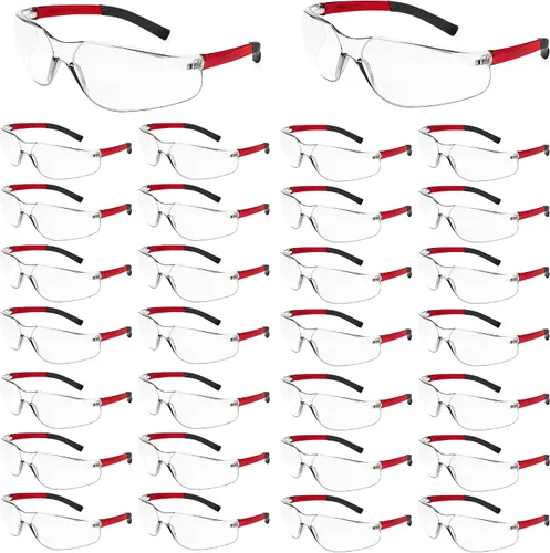 Vista 10 de Salfboy Clear Safety Glasses Bulk for Men, Ansi Z87.1 Protective Eyewear